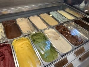 Creamier ice flavors selection