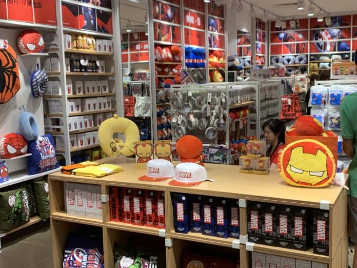 Miniso Singapore Launch Marvel X Miniso Merchandise